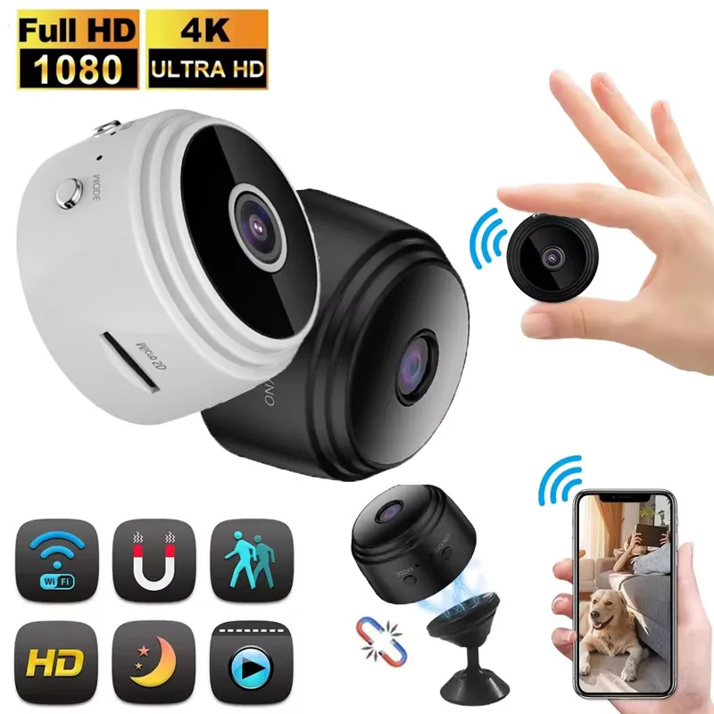 Home Security Recorder - A9 Mini WiFi Camera Afstandsbediening Draadloos