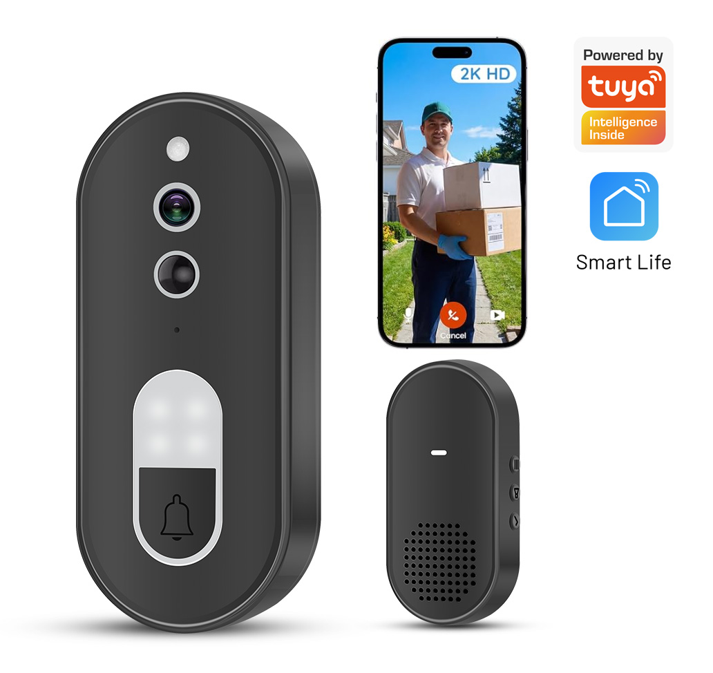 Home Security Monitoring System - Tuya 1080P HD Draadloze WiFi Video