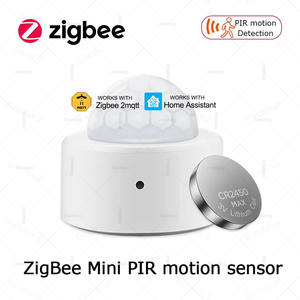 Home Security Home Assistant - ZigBee PIR Bewegingssensor Mini Infrarood Menselijk