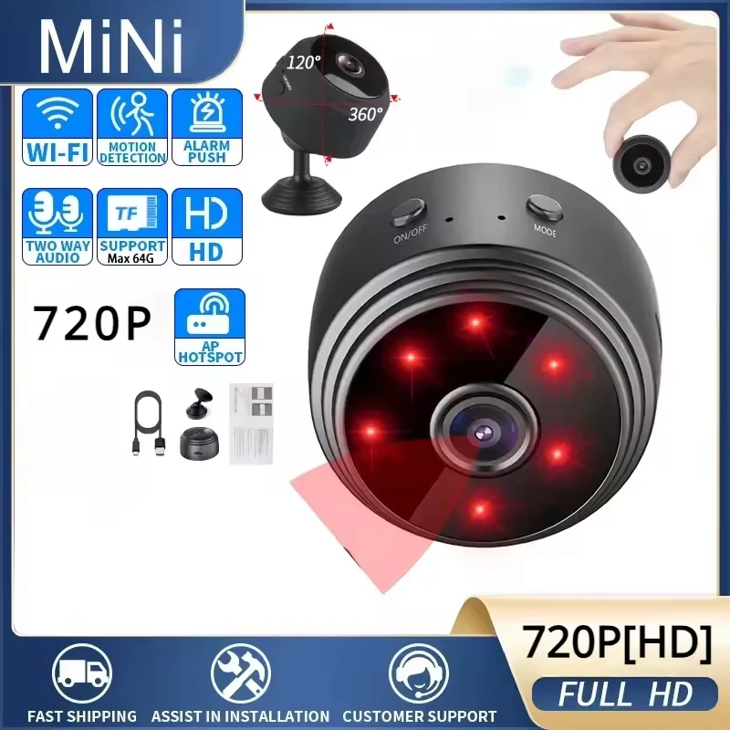 Home Security Recorder - Draadloze WiFi-camera A9 Mini videorecordercamera Beveiligingsbewakingscamera