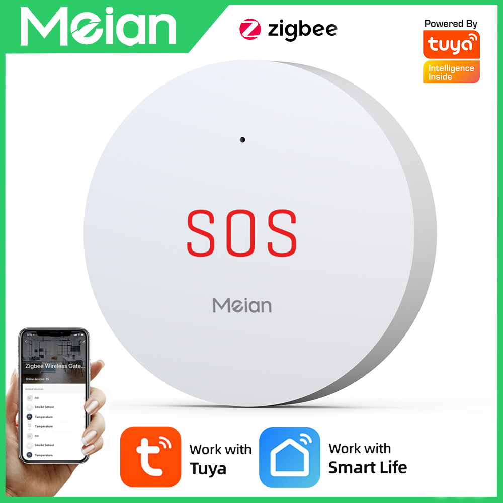 Home Security Deals - Zigbee Tuya Sos Emergency Knop Home