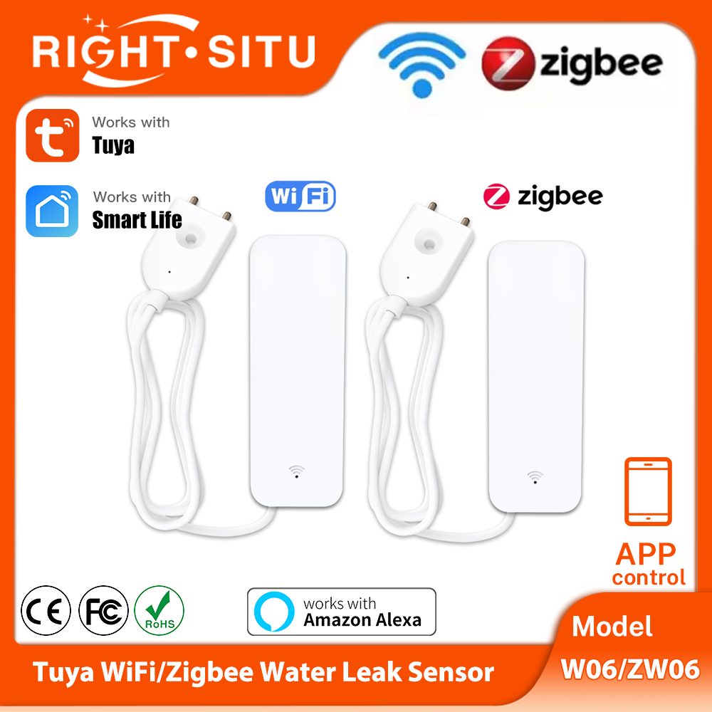 Home Security Home Assistant - Tuya WiFi Zigbee Watersensor Slimme lekdetector