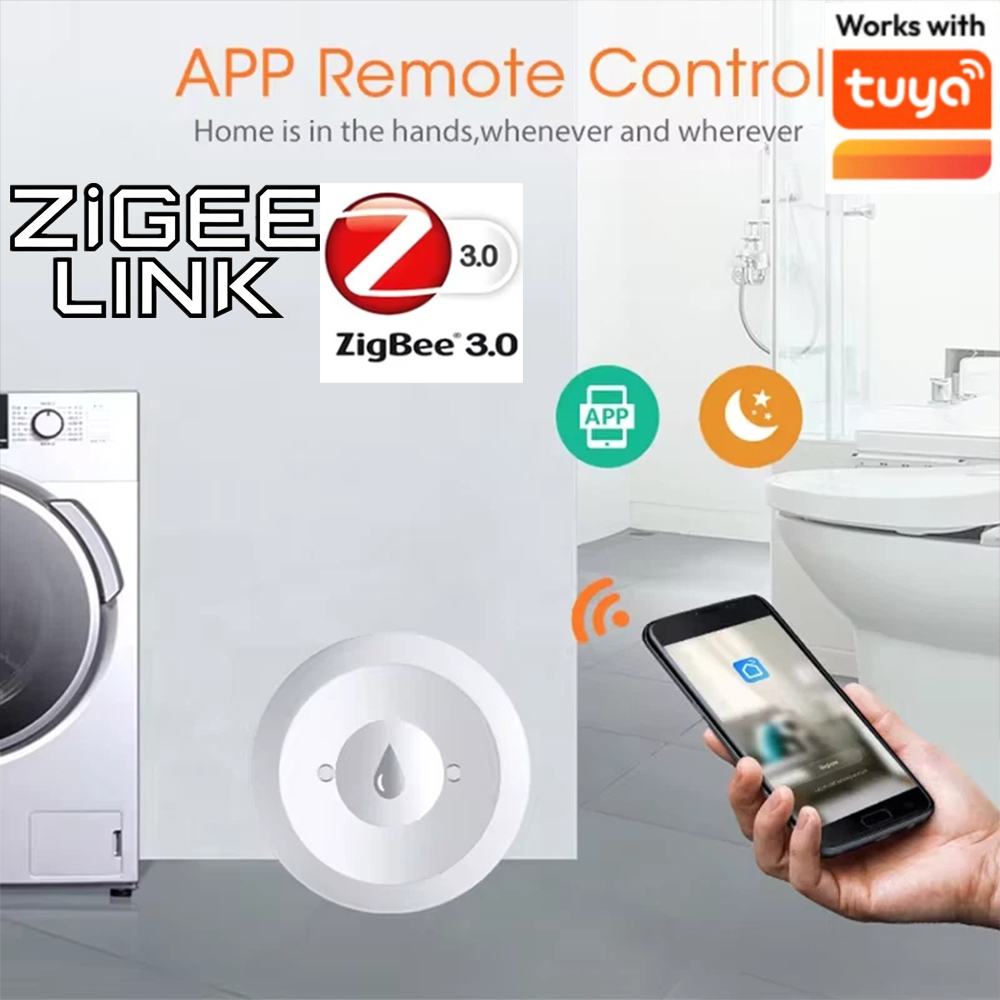 Home Security Monitoring - Voor Tuya ZigBee 3.0 Smart Waterleksensor