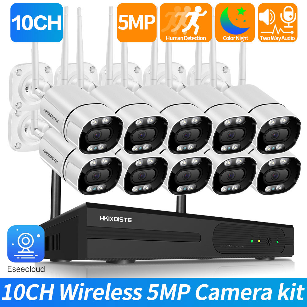 Nvr Kit 8 Channel - Plug en Play 8CH 10CH Audio