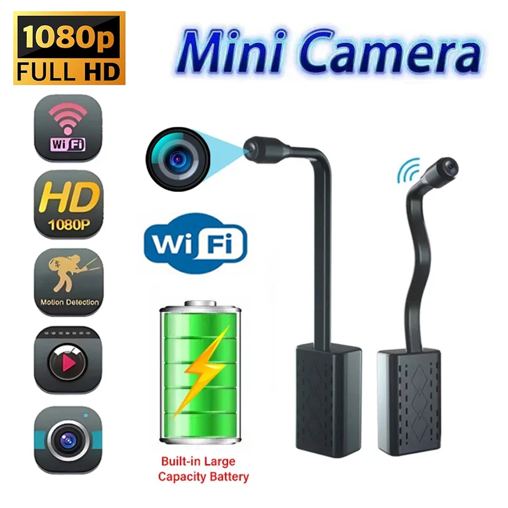 Home Security Recorder - HD 1080P Mini Camera Bewegingsdetectie WiFi