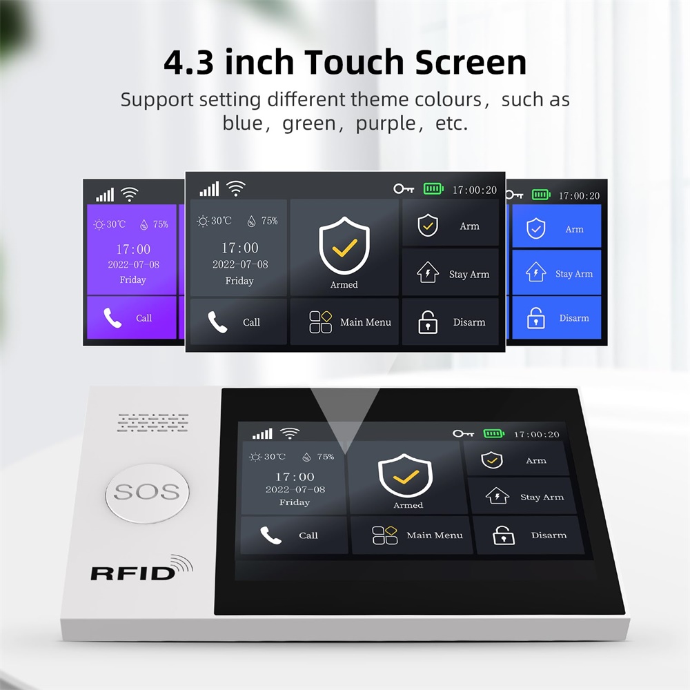 2.4G WIFI Smart GSM Alarmsyste - Home Security Deals recensie en prijs