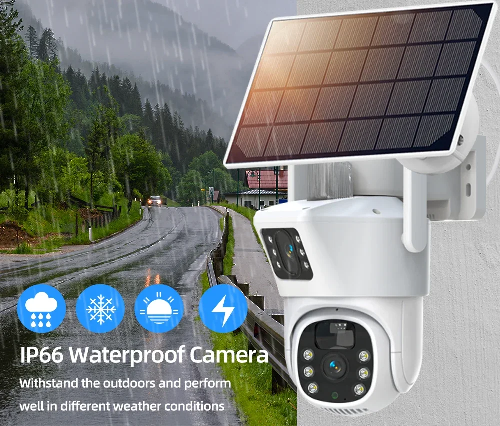 4K 8mp Dual Lens Wifi Solar Cc - Nvr Kit 8 Channel recensie en prijs