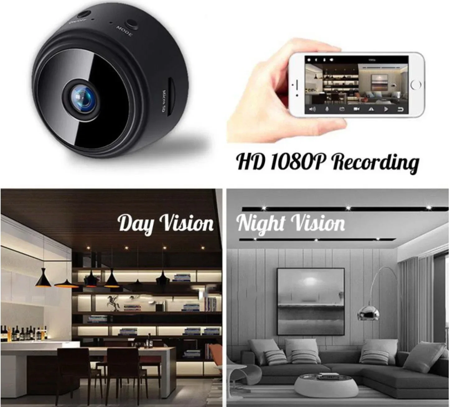 OnePlus A9 Mini Camera 1080P H - Home Security Recorder recensie en prijs
