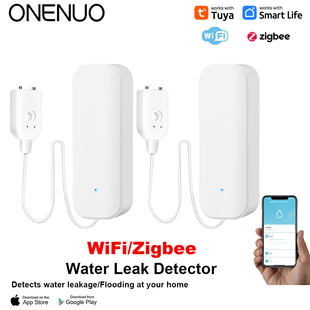 WiFi/Zigbee Watersensor Tuya L - Home Security Monitoring recensie en prijs