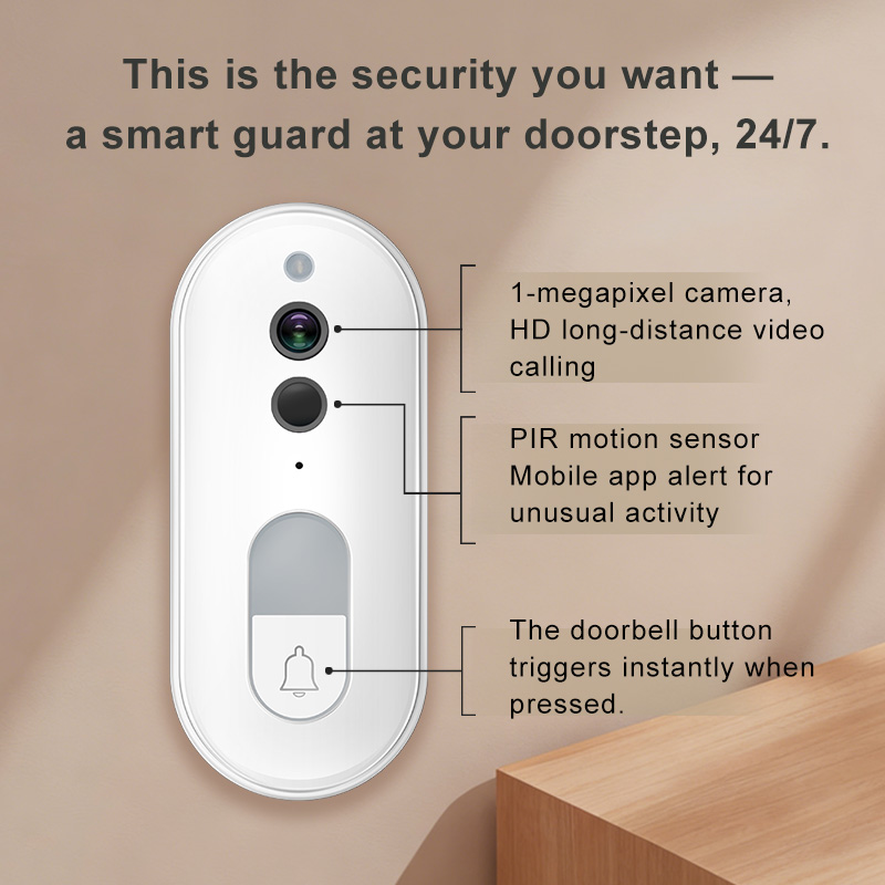 Tuya Smart Video Deurbel Draad - Home Security Recorder recensie en prijs
