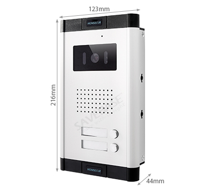 4-draads 2-familie video deurt - Home Security Monitoring System recensie en prijs