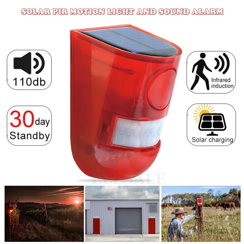 Waterdicht alarmlicht op zonne - Home Security Deals recensie en prijs