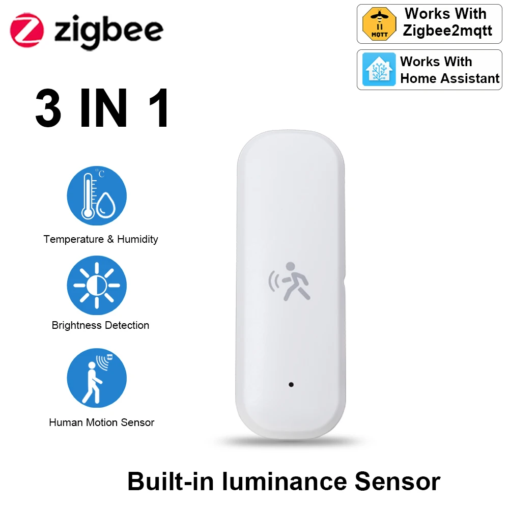 ZigBee Smart Pir-bewegingssens - Home Security Home Assistant recensie en prijs