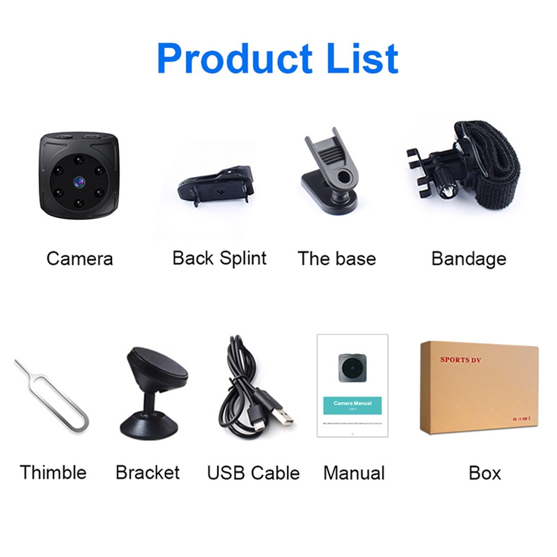 Mini HD Camera 1080p Draagbare - Home Security Recorder recensie en prijs