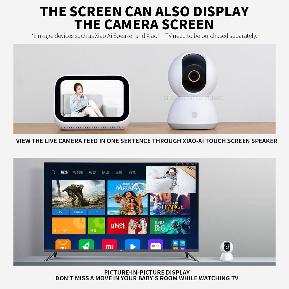 Xiaomi 360 °   Slimme Home Sec - Mi Home Security Xiaomi recensie en prijs