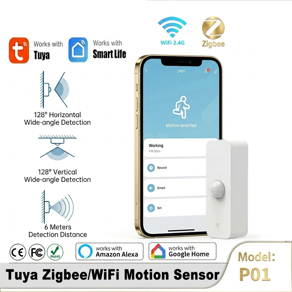 Slimme PIR-bewegingssensor WiF - Home Security Home Assistant recensie en prijs