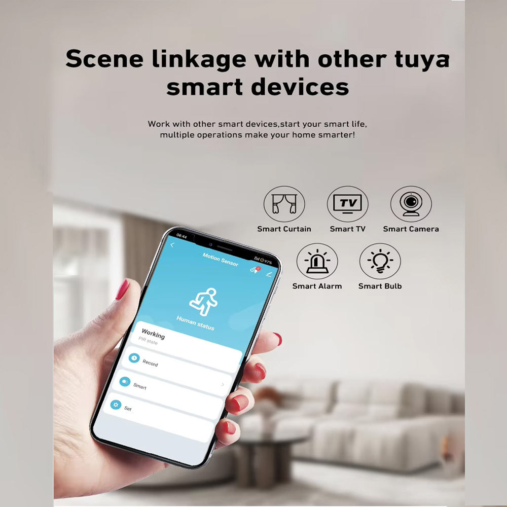 Slimme PIR-bewegingssensor WiF - Home Security Home Assistant recensie en prijs