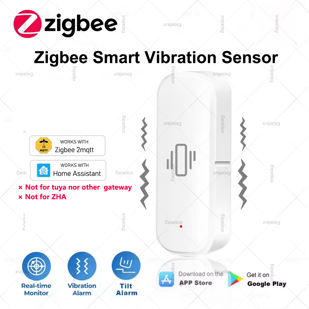 Zigbee Smart Trillingssensor H - Home Security Home Assistant recensie en prijs