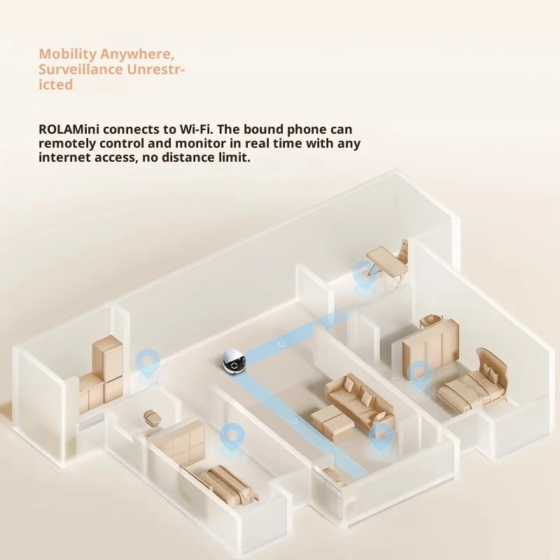 Enabot ROLA Mini Smart Robot I - Home Security Monitoring recensie en prijs