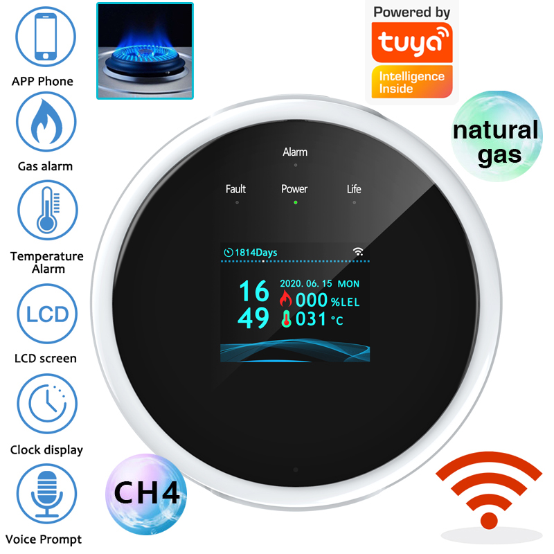 2.4G WiFi Gasalarmsensor Brand - Home Security Monitoring recensie en prijs