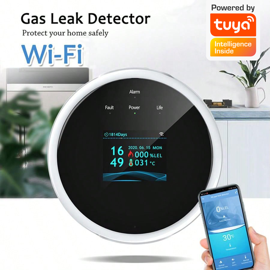 2.4G WiFi Gasalarmsensor Brand - Home Security Monitoring recensie en prijs