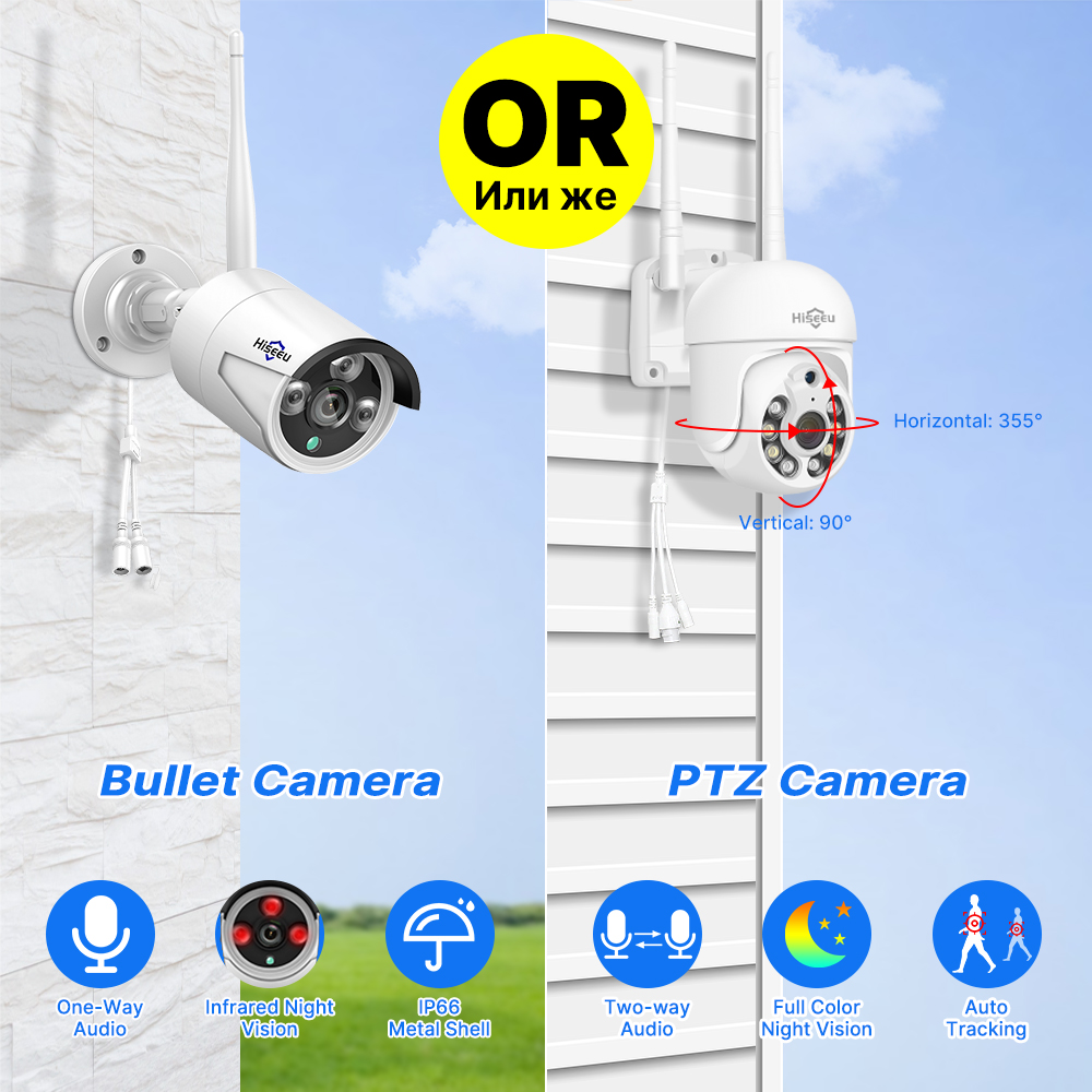 Hiseeu 5MP WiFi CCTV Camera Be - Nvr Kit 8 Channel recensie en prijs