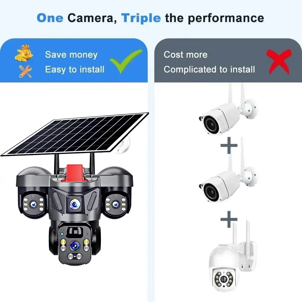 CORINA V380 Pro Outdoor PTZ 6M - Home Security Monitoring System recensie en prijs